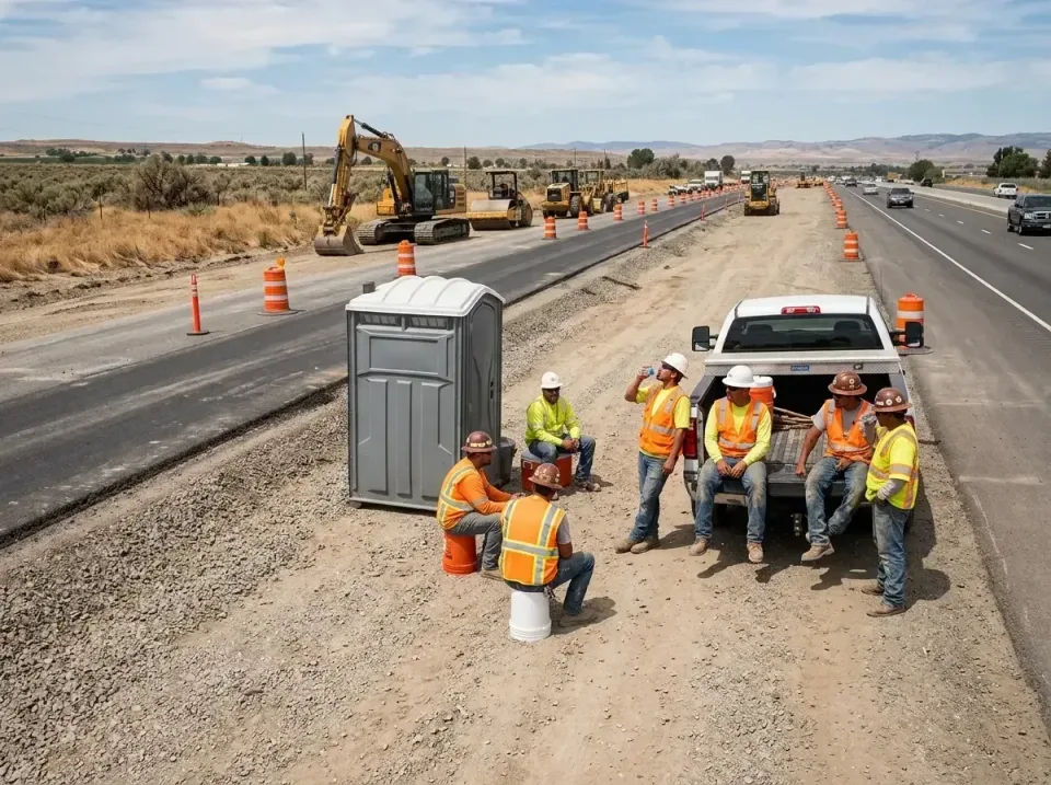 highway-road-construction-crew-007 — frequently asked questions, Porta Potty and Restroom Rentals in Wilder, KY